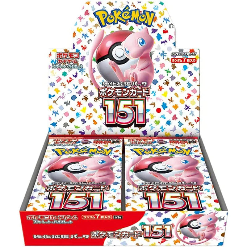 Card Game Scarlet & Violet Booster Pack  151 BOX Sv2A Japanese
